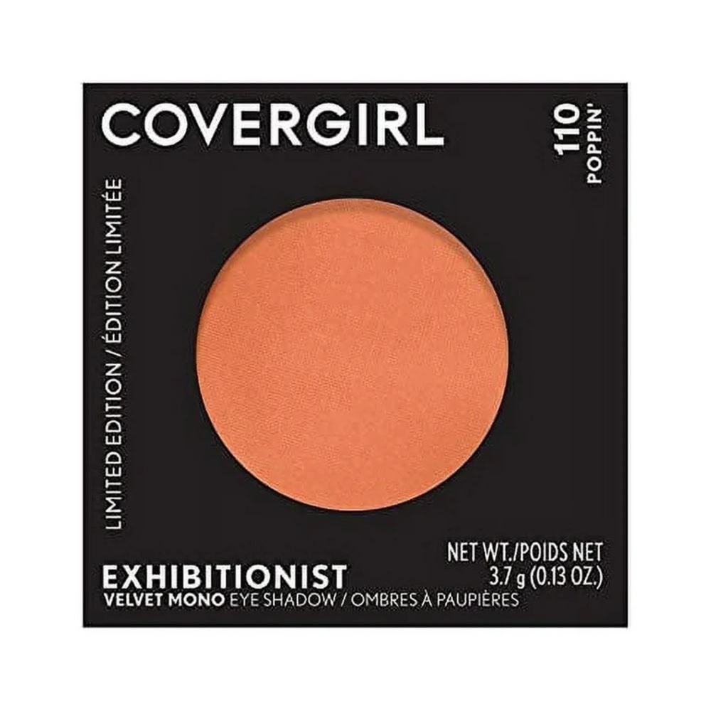 CoverGirl Exhibitionist Velvet Mono Eye Shadow - Poppin' Orange